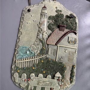 museum wonderful book. Mirror compact great condition  Nautical plaster hanging